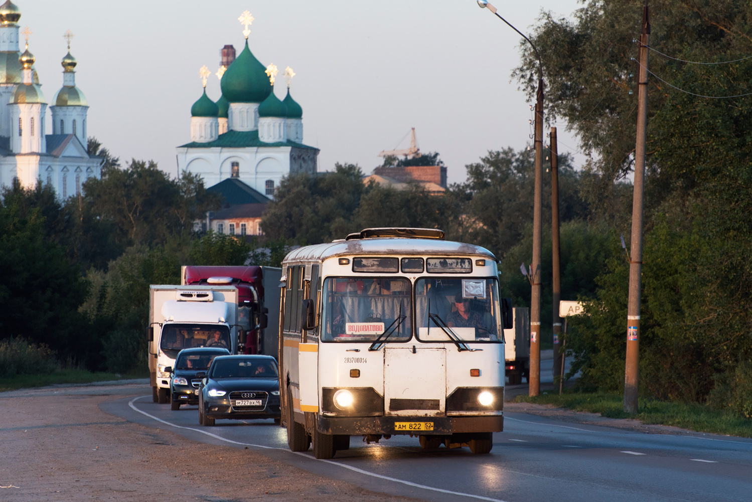 Нижегородская область, ЛиАЗ-677М (БАРЗ) № АМ 822 52