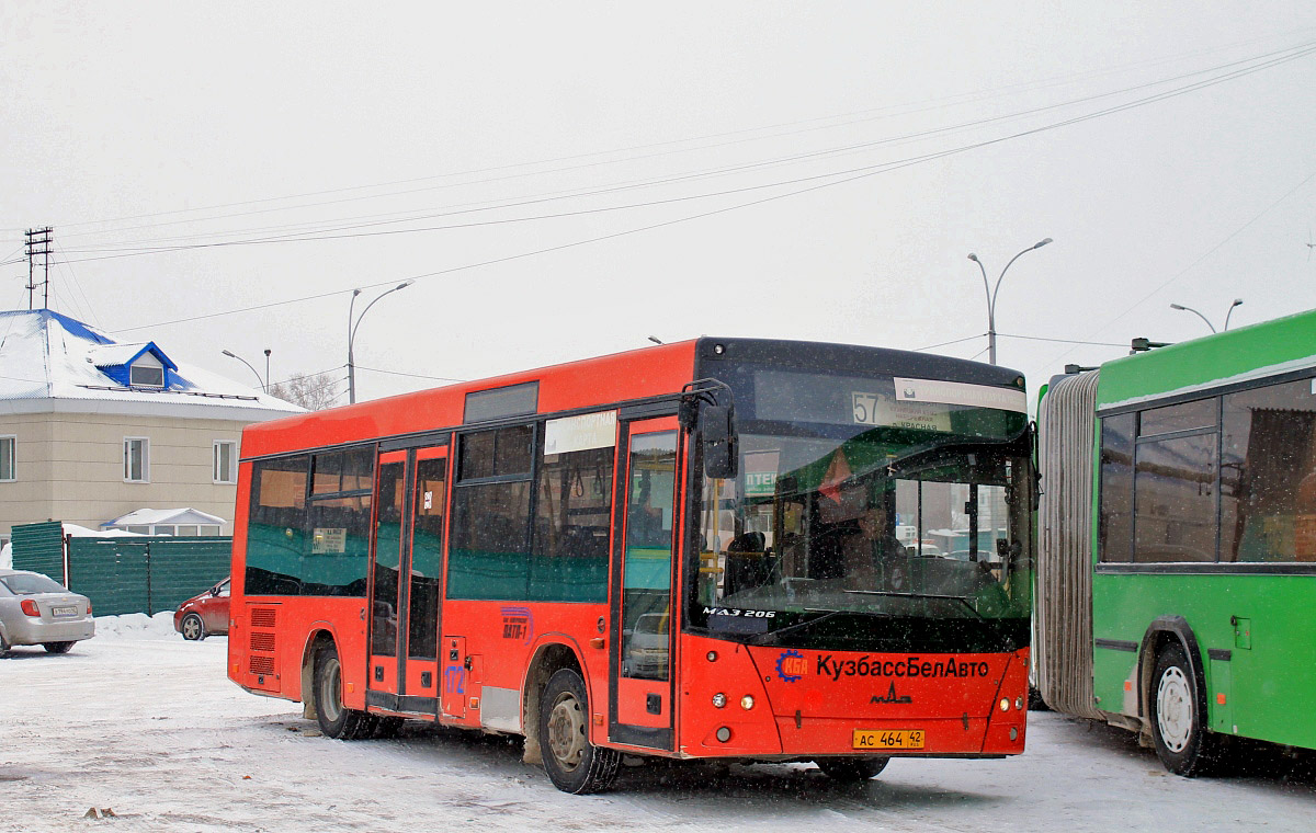 Кемеровская область - Кузбасс, МАЗ-206.068 № 172