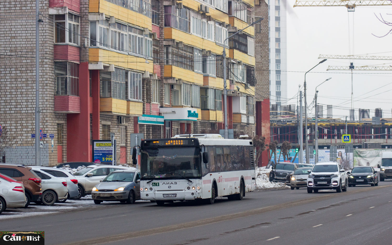 Kraj Krasnojarski, LiAZ-5292.22 (2-2-2) Nr Т 426 СА 124