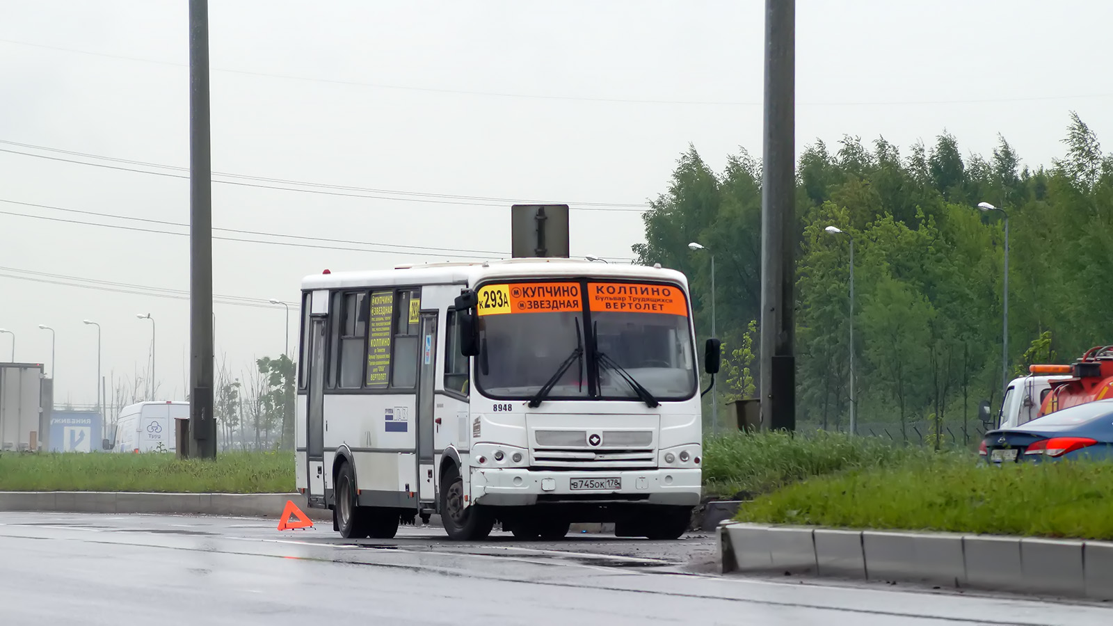 Санкт-Петербург, ПАЗ-320412-05 № 8948