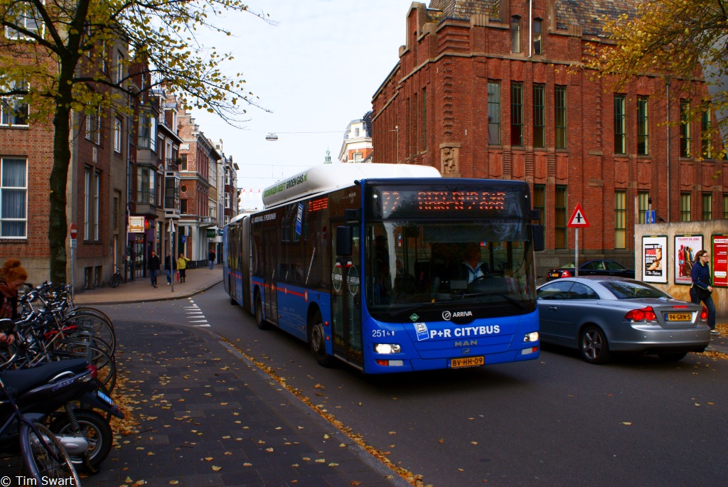 Нидерланды, MAN A23 Lion's City G NG313 CNG № 251
