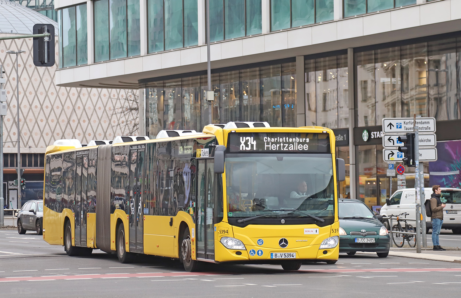 Берлин, Mercedes-Benz Citaro C2 G № 5394