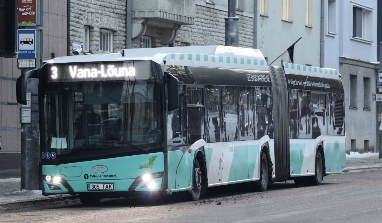 Эстония, Solaris Urbino IV 18 CNG № 1305