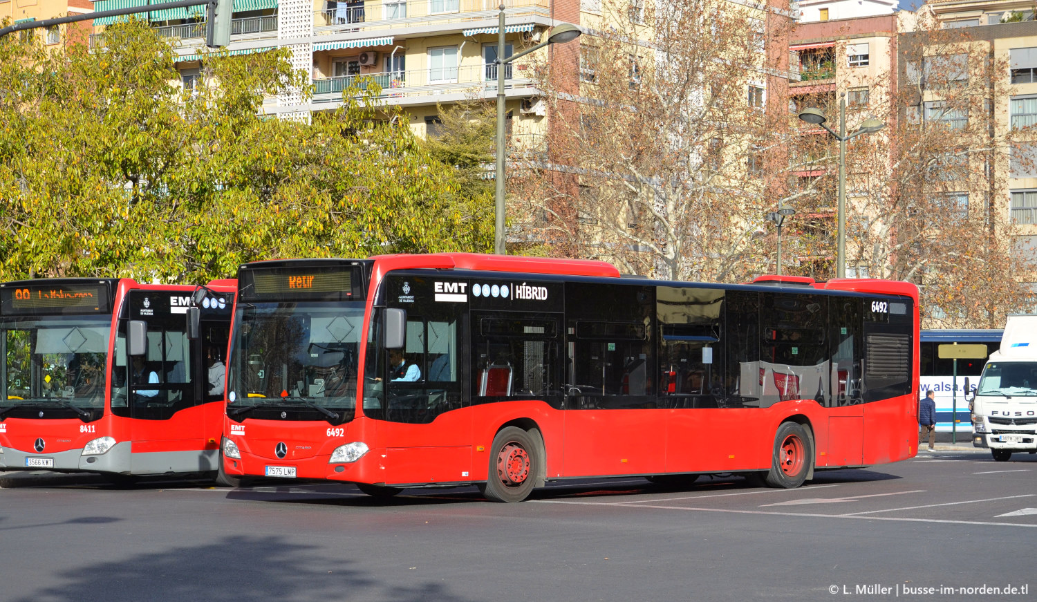 Іспанія, Mercedes-Benz Citaro C2 hybrid № 6492