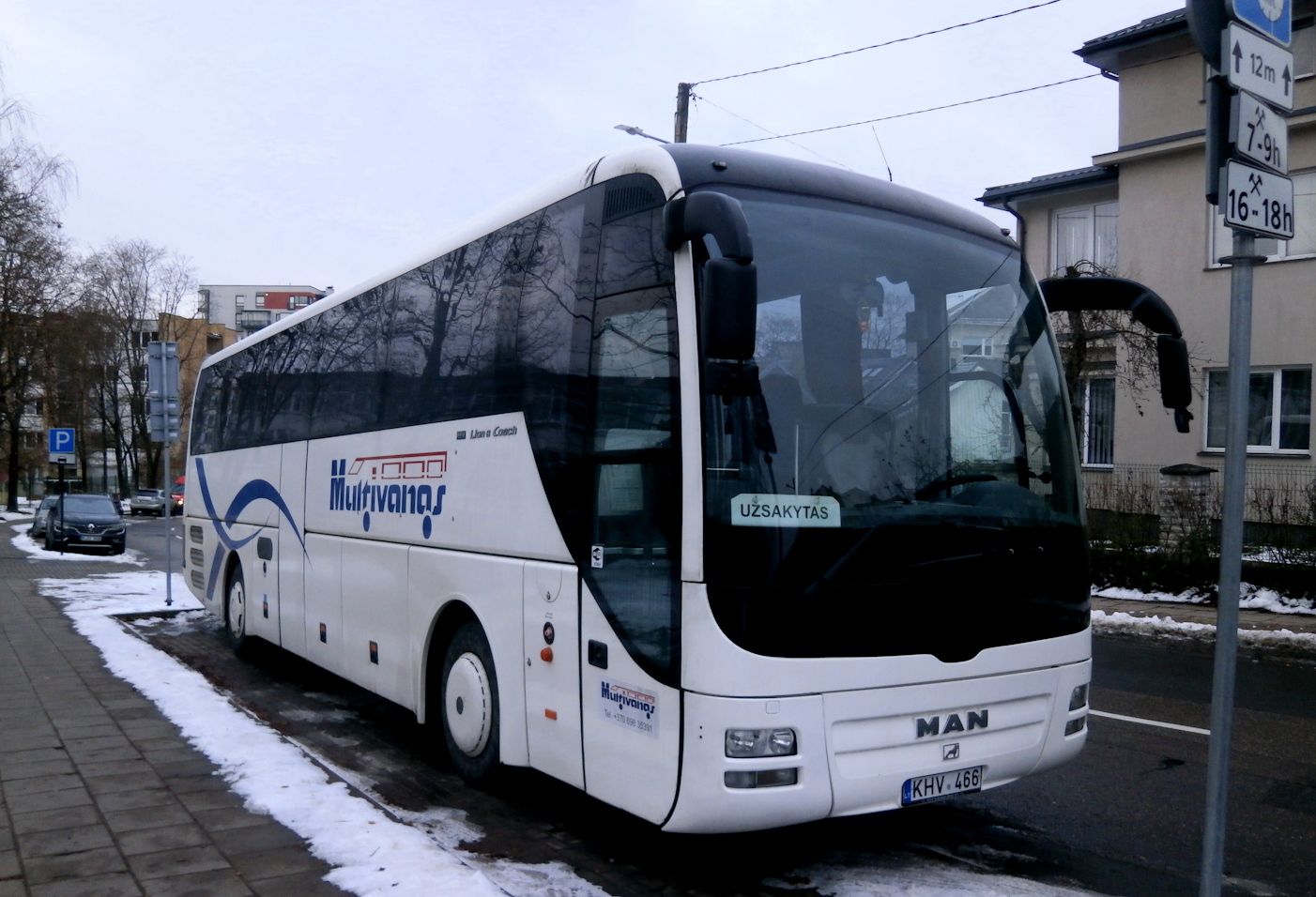 Литва, MAN R07 Lion's Coach RHC404 № KHV 466