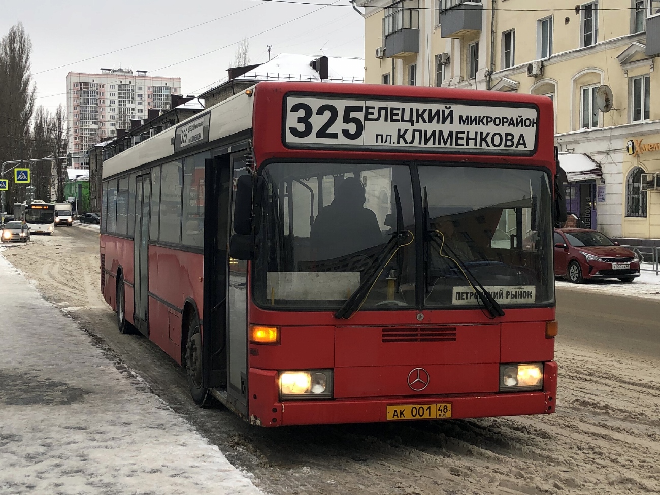 Lipetsk region, Mercedes-Benz O405N # АК 001 48