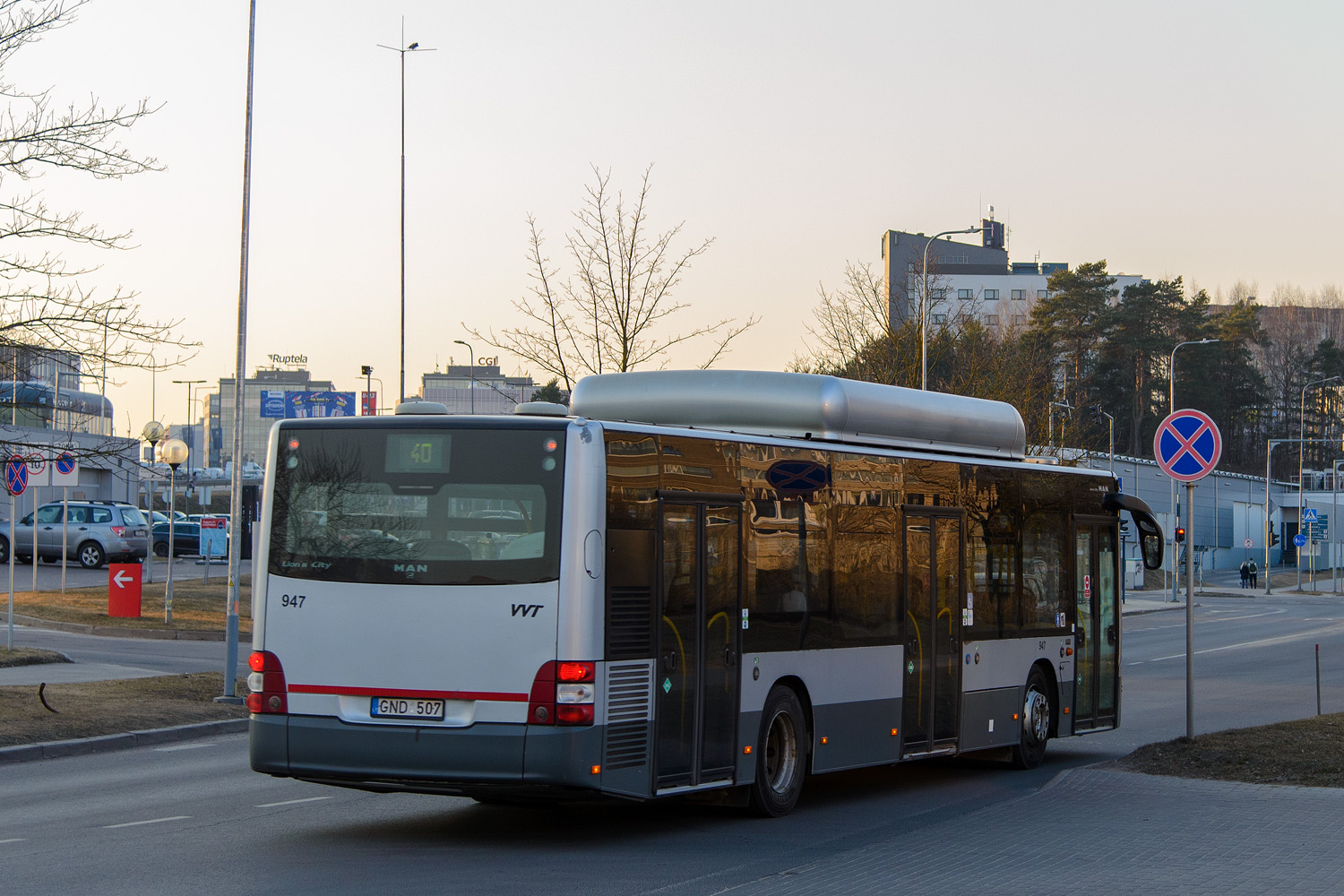 Litva, MAN A21 Lion's City NL273 CNG č. 947