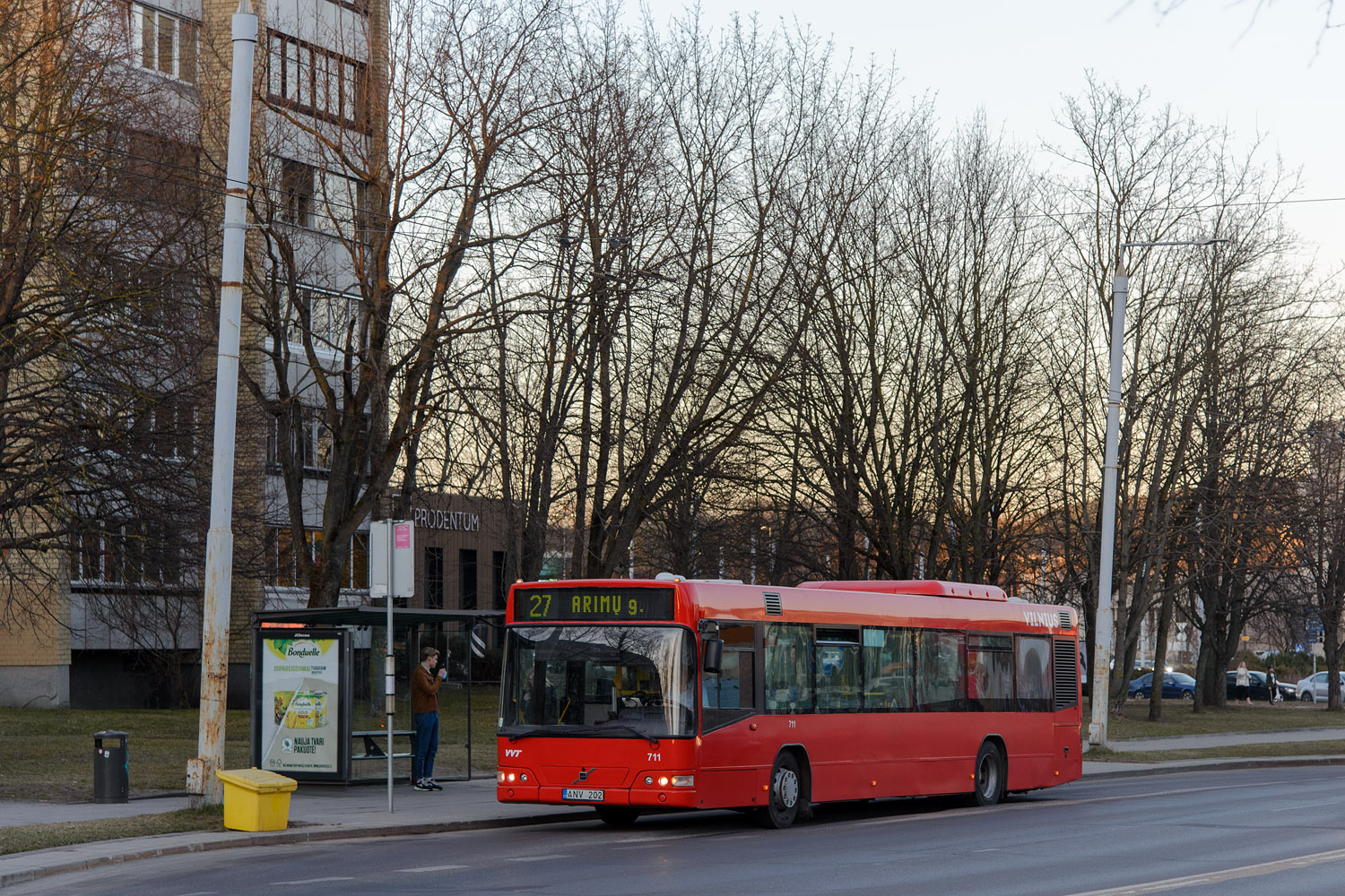 Литва, Volvo 7700 № 711