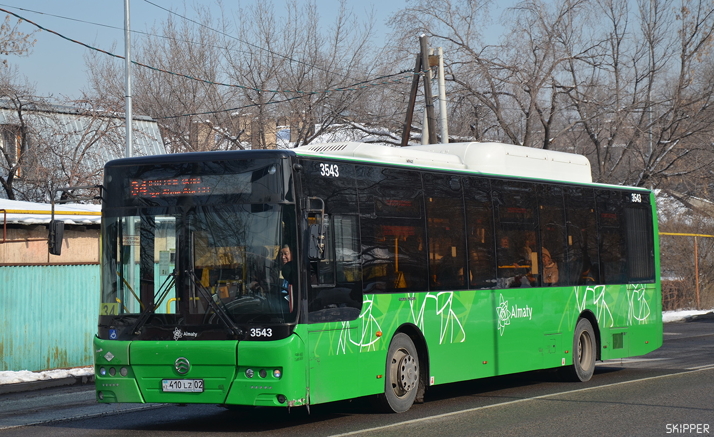 Алматы, Golden Dragon XML6125CN (Hyundai Trans Auto) № 3543