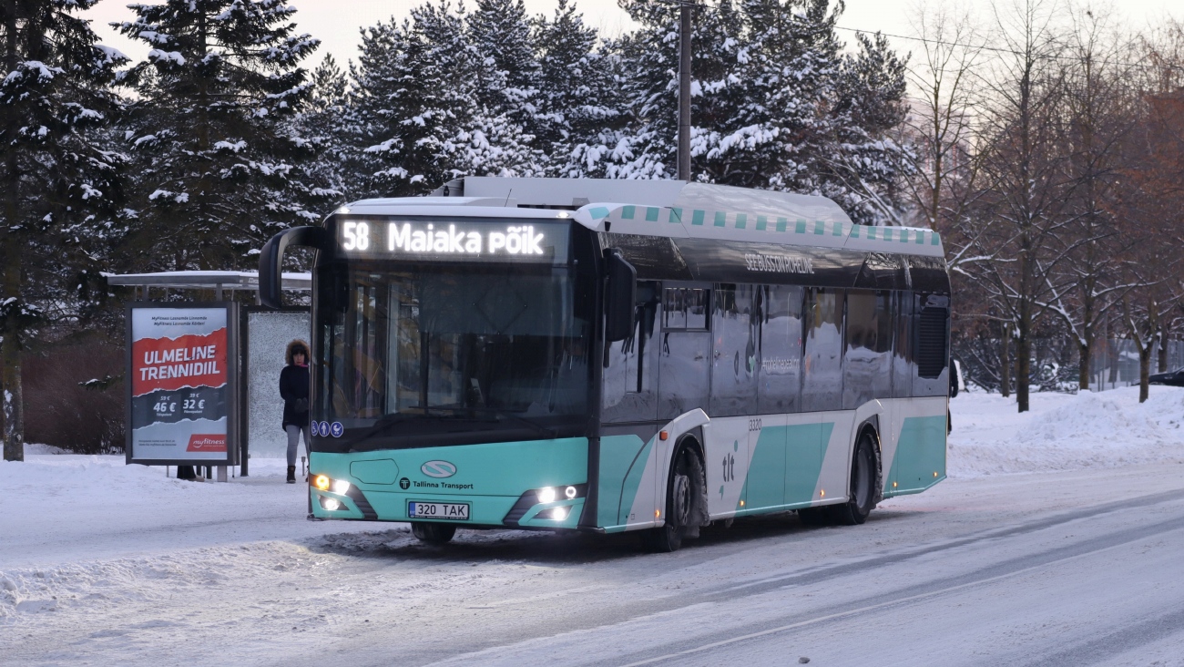 Эстония, Solaris Urbino IV 12 CNG № 3320