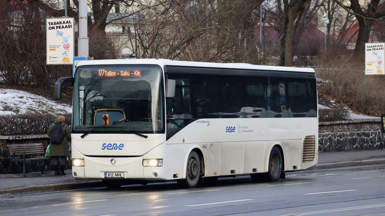 Эстония, Irisbus Crossway 10.6M № 494