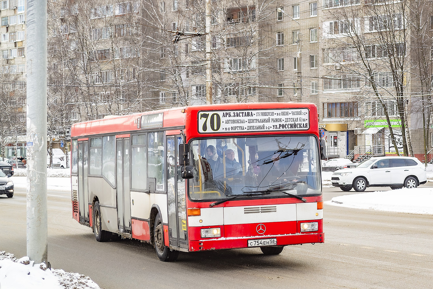 Пензенская область, Mercedes-Benz O405N2 (SAM) № С 754 ЕН 58