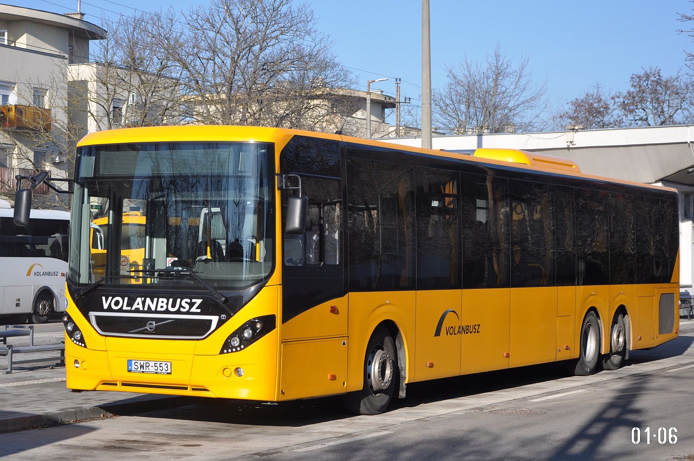 Венгрия, Volvo 8900BLE № SWR-553