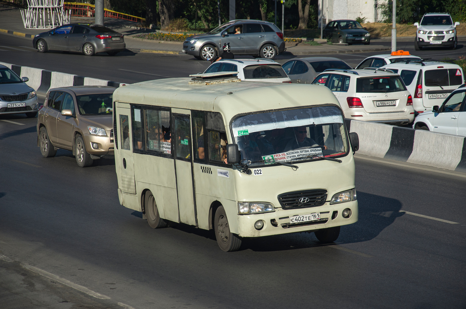 Ростовская область, Hyundai County SWB C08 (РЗГА) № 022