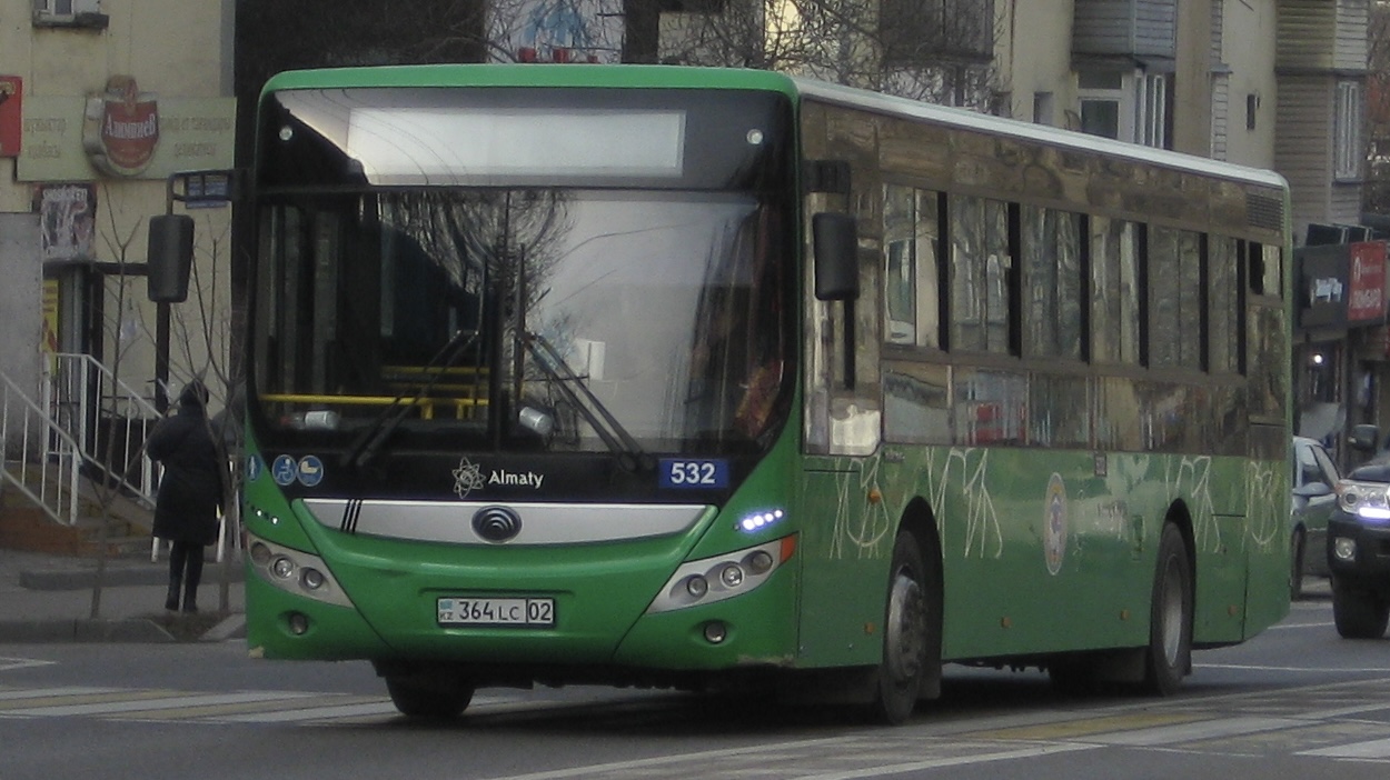 Алматы, Yutong ZK6118HGA № 532