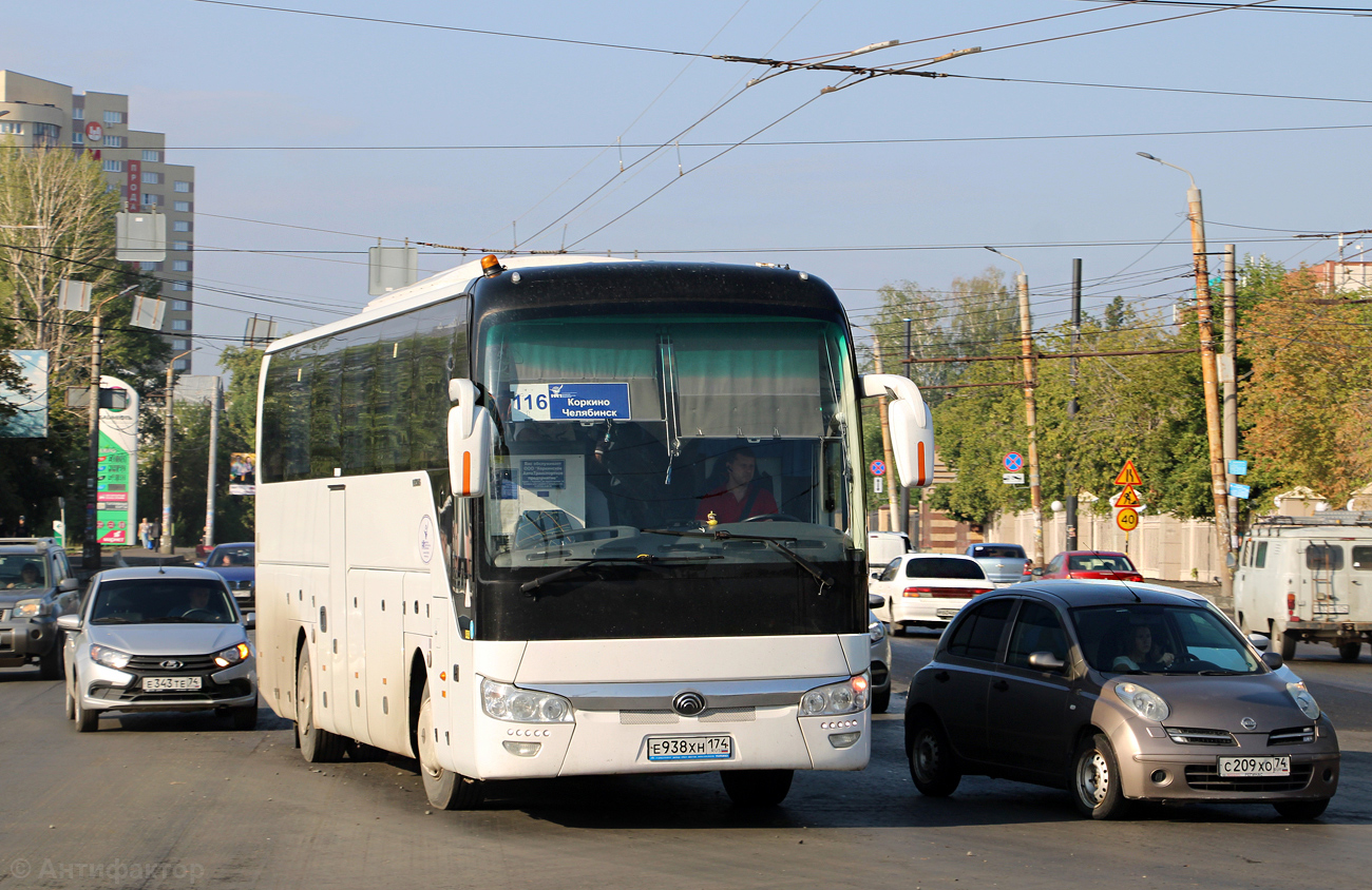 Челябинская область, Yutong ZK6122H9 № Е 938 ХН 174