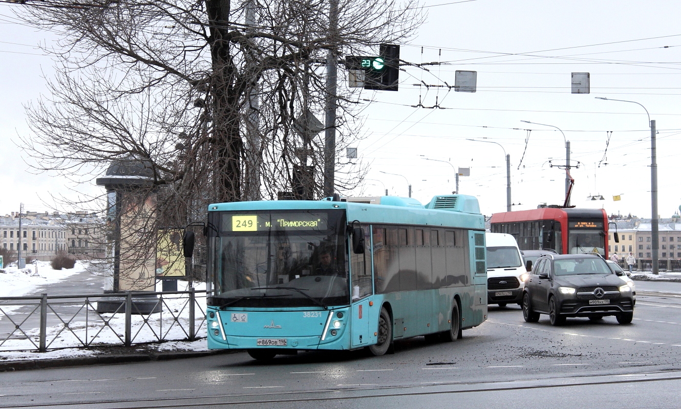 Санкт-Петербург, МАЗ-203.947 № 38231