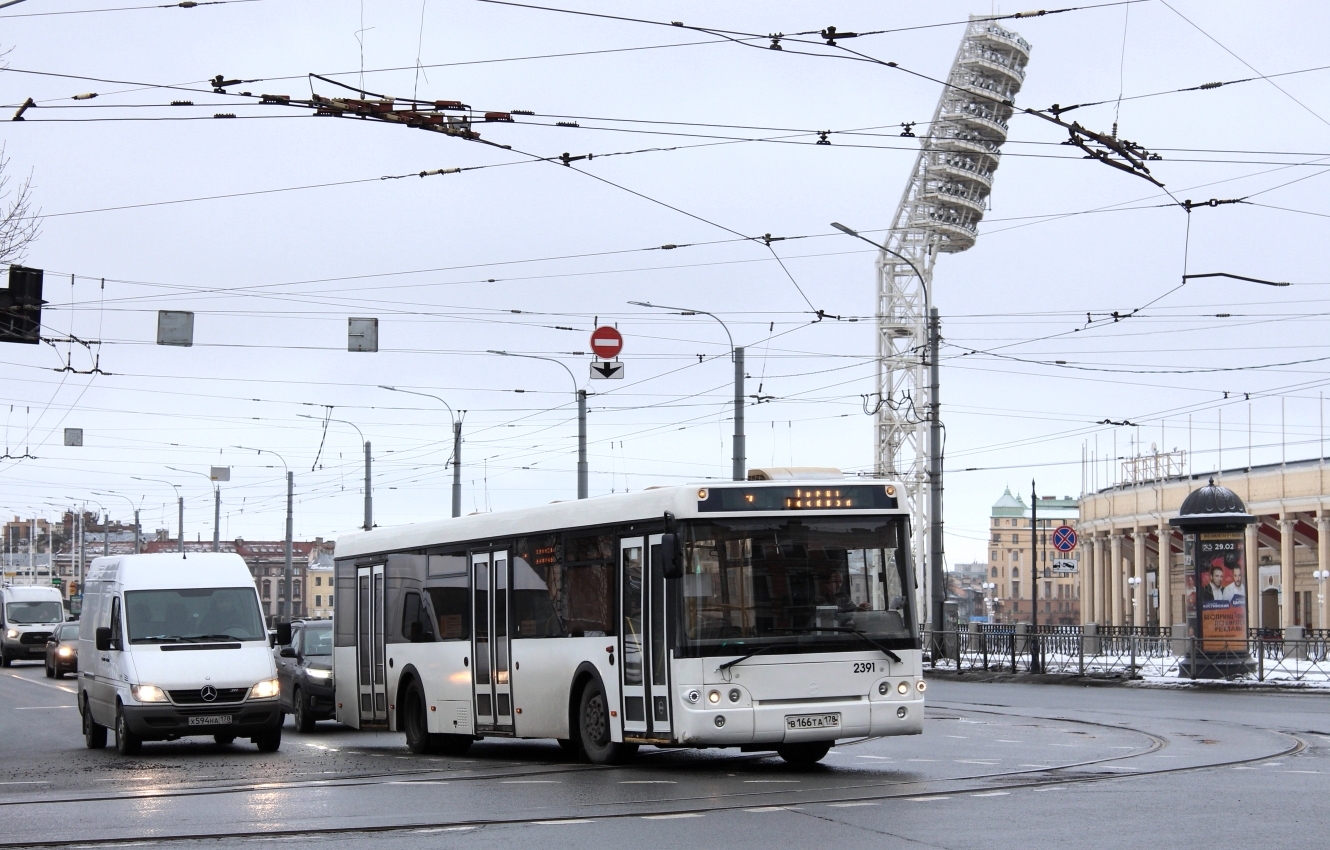 Санкт-Петербург, ЛиАЗ-5292.60 № 2391