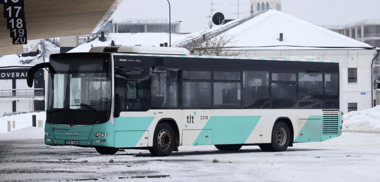 Эстония, MAN A78 Lion's City LE EL293 № 3378