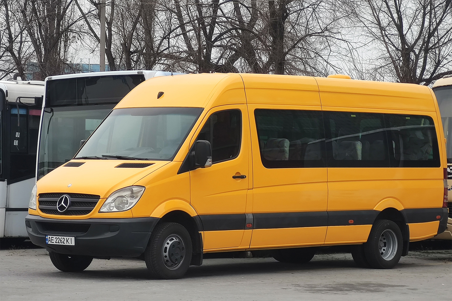 Днепропетровская область, Mercedes-Benz Sprinter W906 513CDI № AE 2262 KI