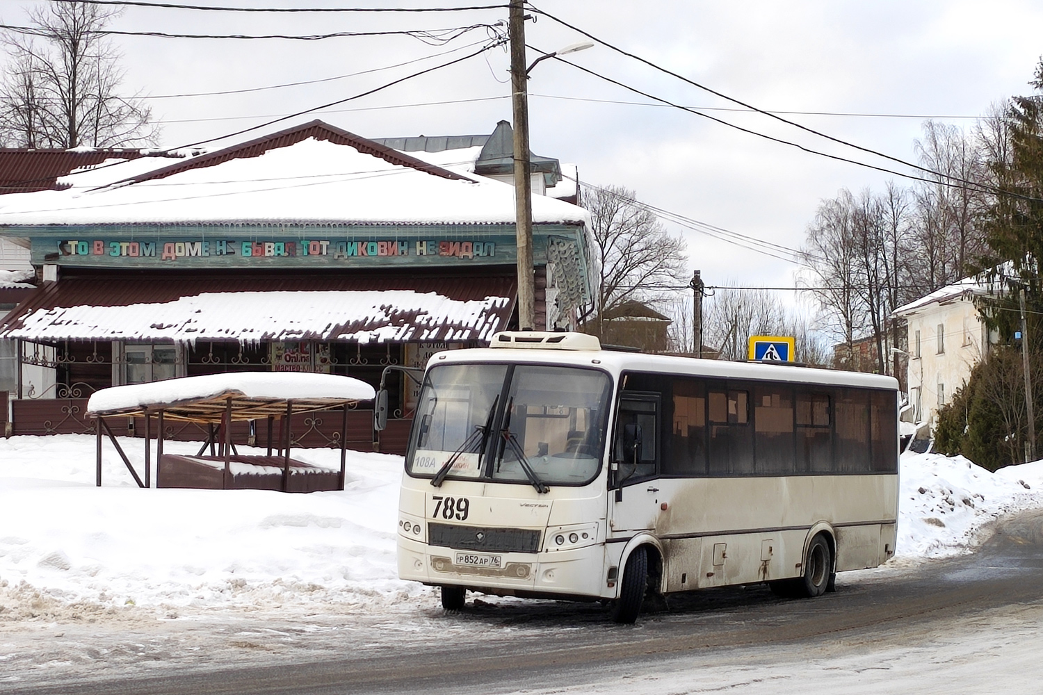 Ярославская область, ПАЗ-320414-05 "Вектор" (1-1) № 789