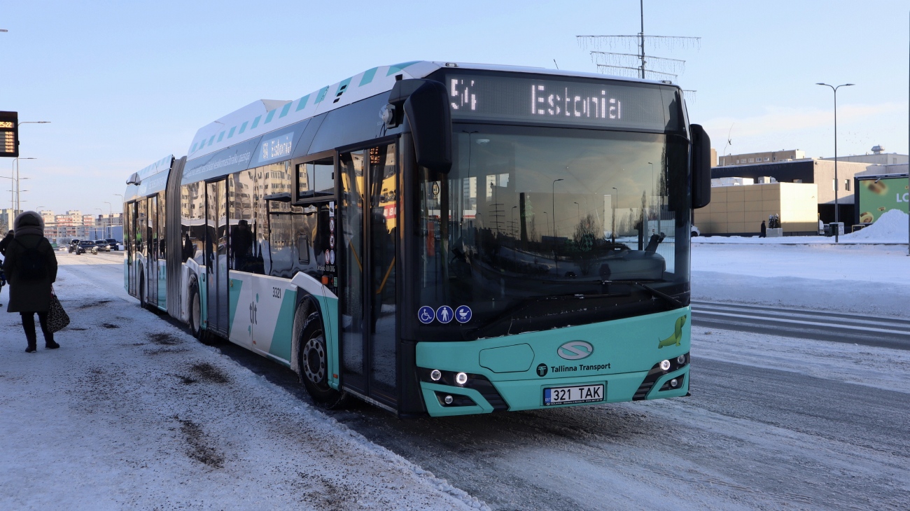 Эстония, Solaris Urbino IV 18 CNG № 3321