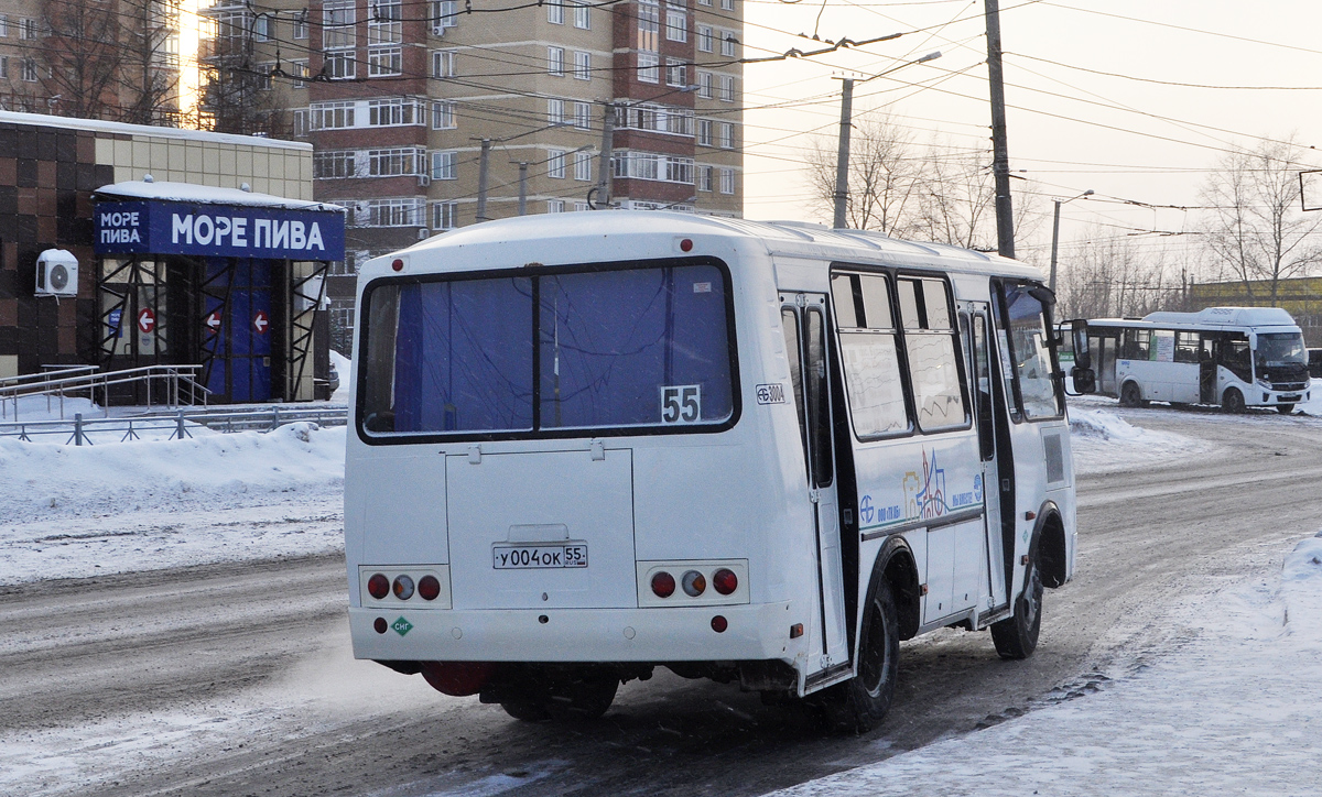 Омская область, ПАЗ-32054 № 3004