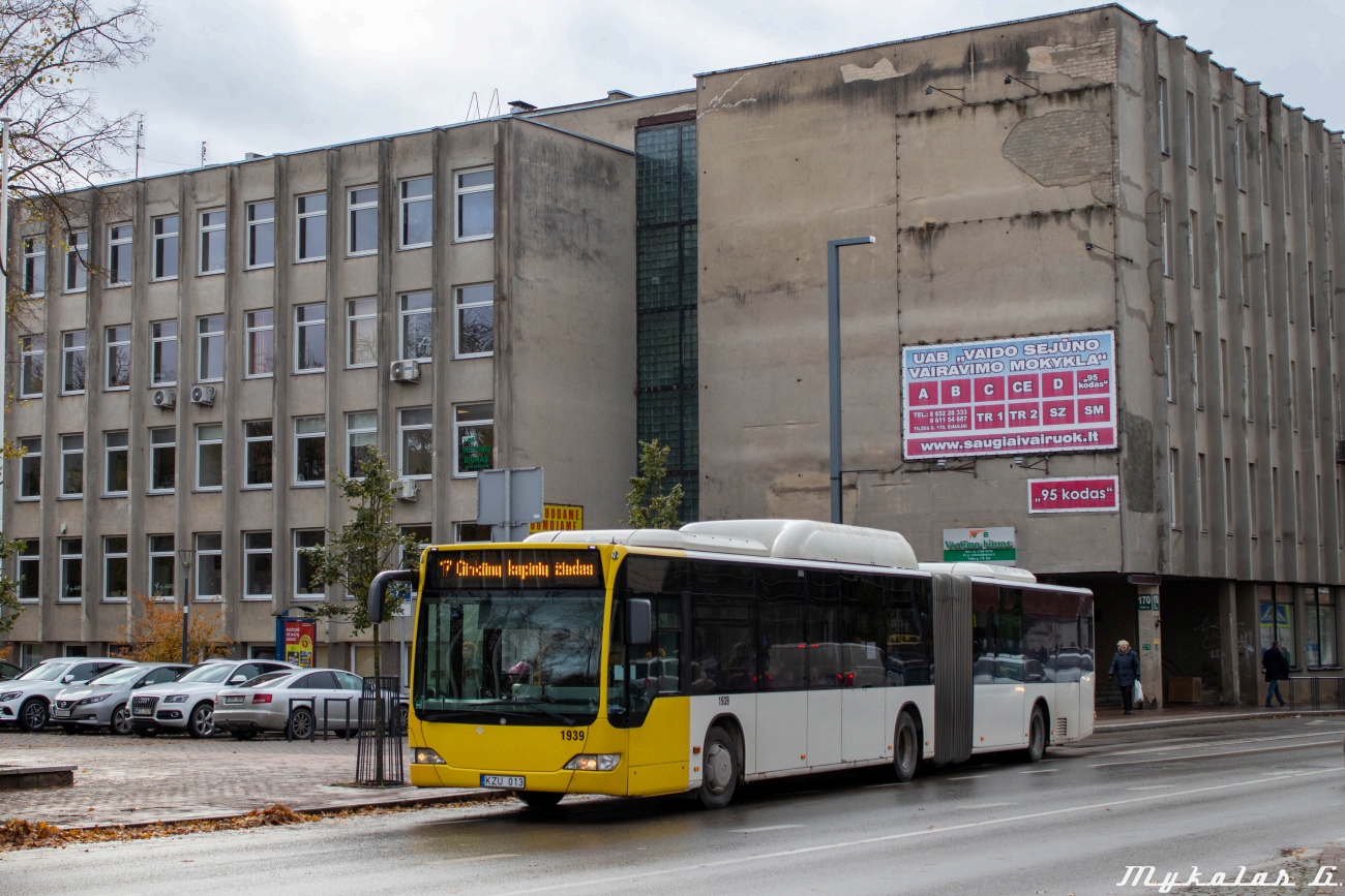 Литва, Mercedes-Benz O530G Citaro facelift G CNG № 1939