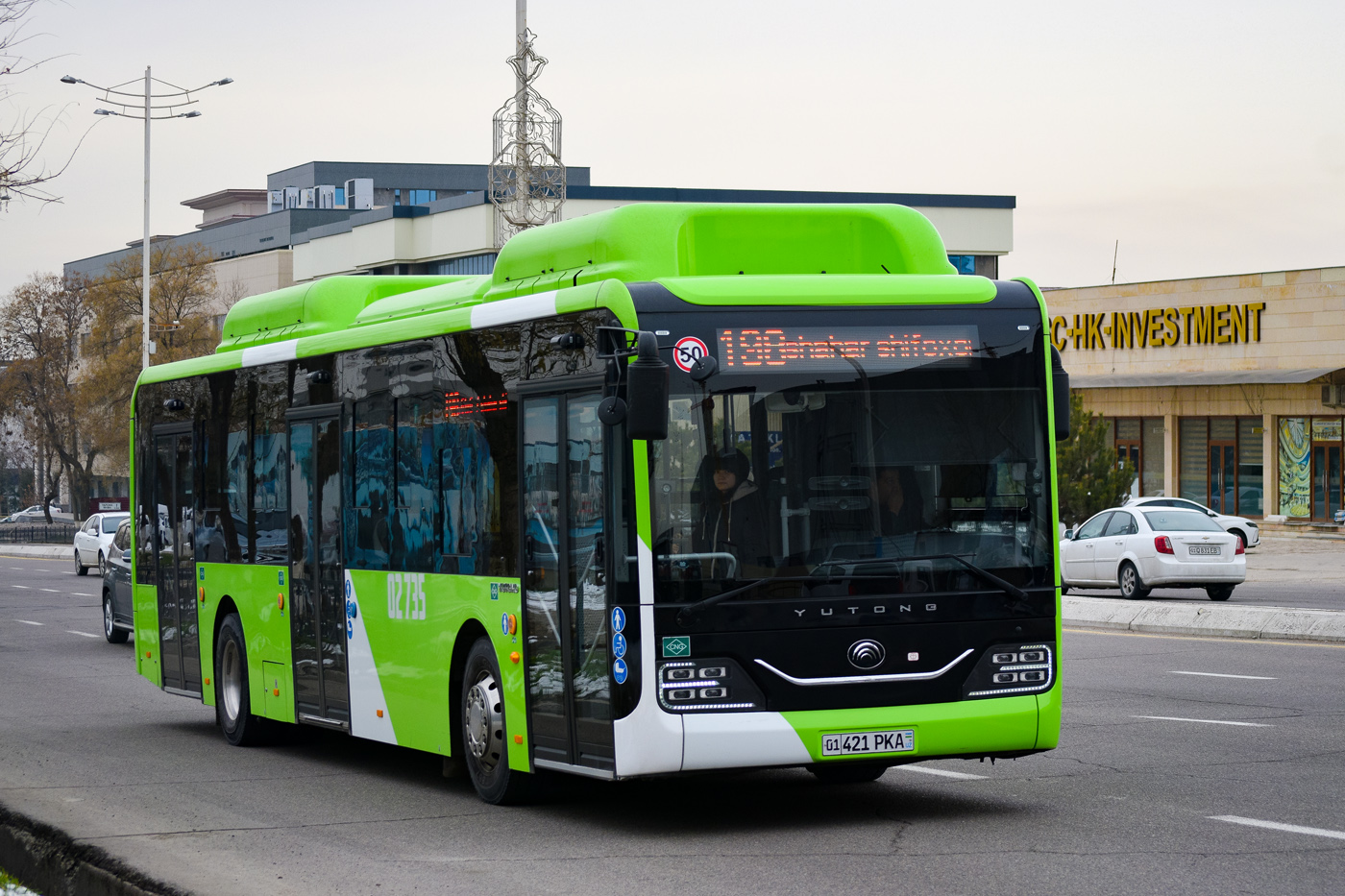 Узбекистан, Yutong ZK6126HG № 02735