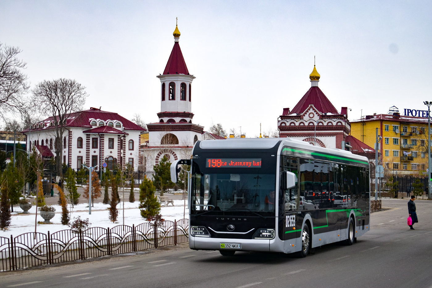 Узбекистан, Yutong ZK6126BEVG № 02653