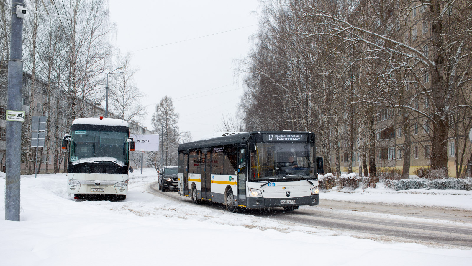 Москва, Yutong ZK6122H9 № Н 376 ЕВ 799; Московская область, ЛиАЗ-4292.60 (1-2-1) № 087559