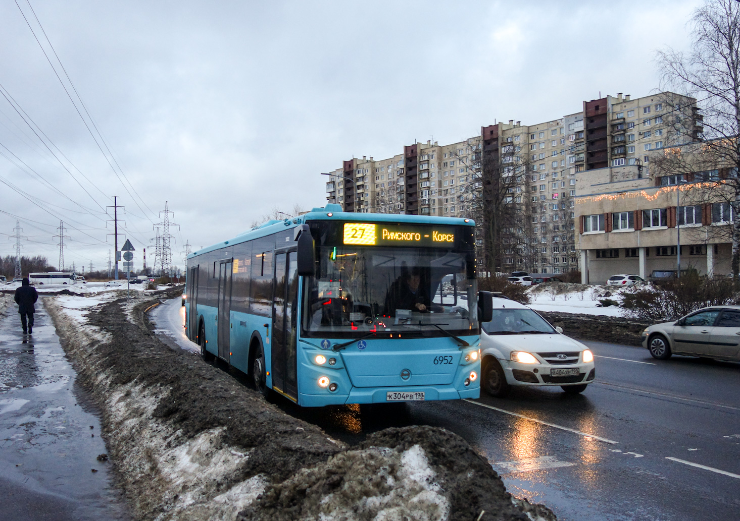 Санкт-Петербург, ЛиАЗ-5292.65 № 6952