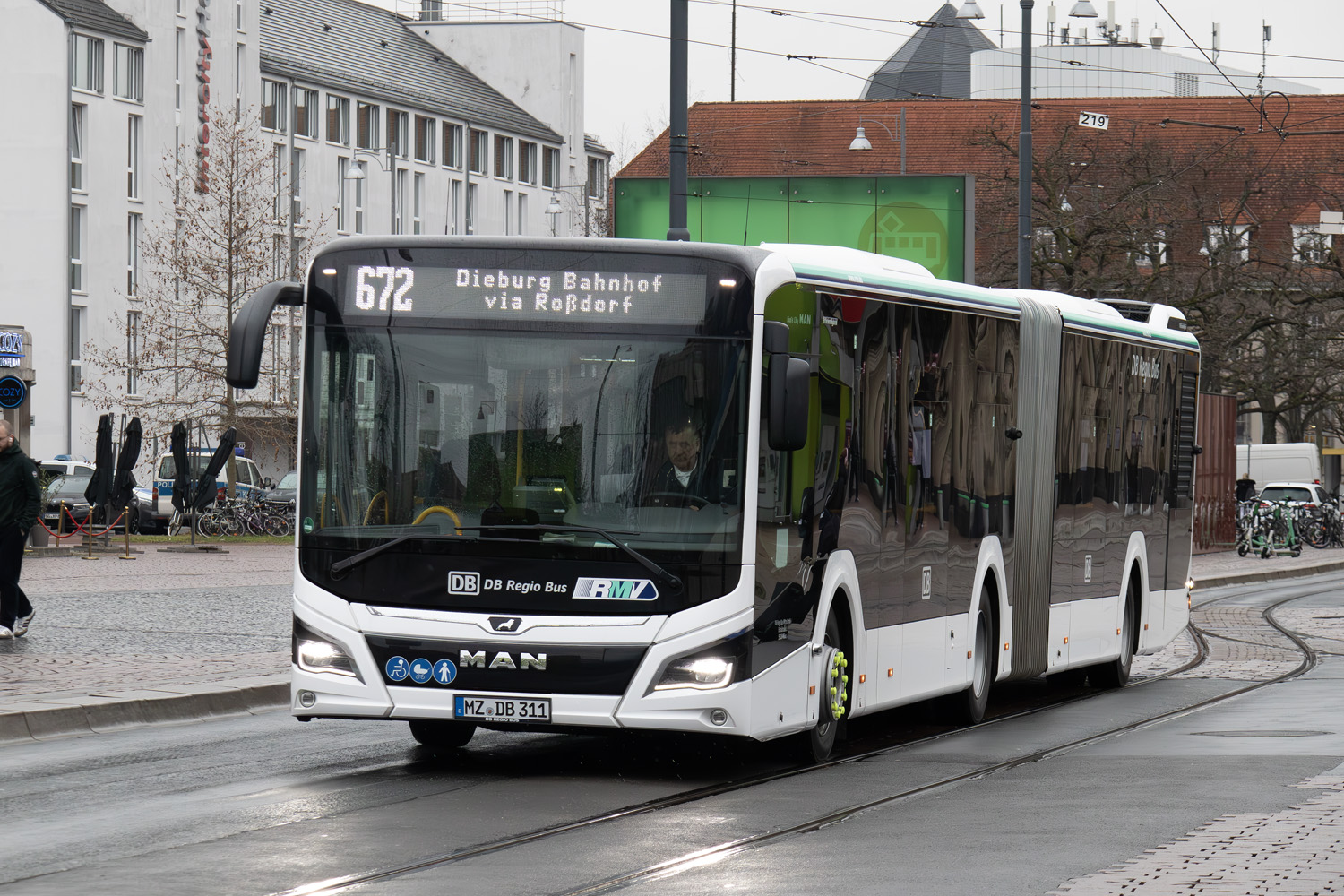 Рейнланд-Пфальц, MAN 18C Lion's City 18 NG360 EfficientHybrid № MZ-DB 311