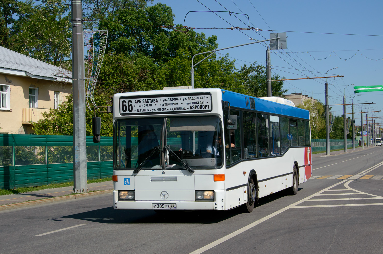 Пензенская область, Mercedes-Benz O405N2 № С 305 МВ 58