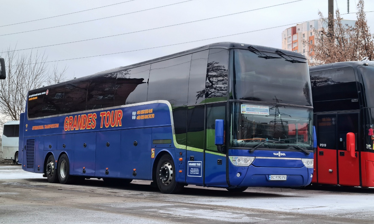 Lvov region, Van Hool TDX21 Altano sz.: BC 9190 PX