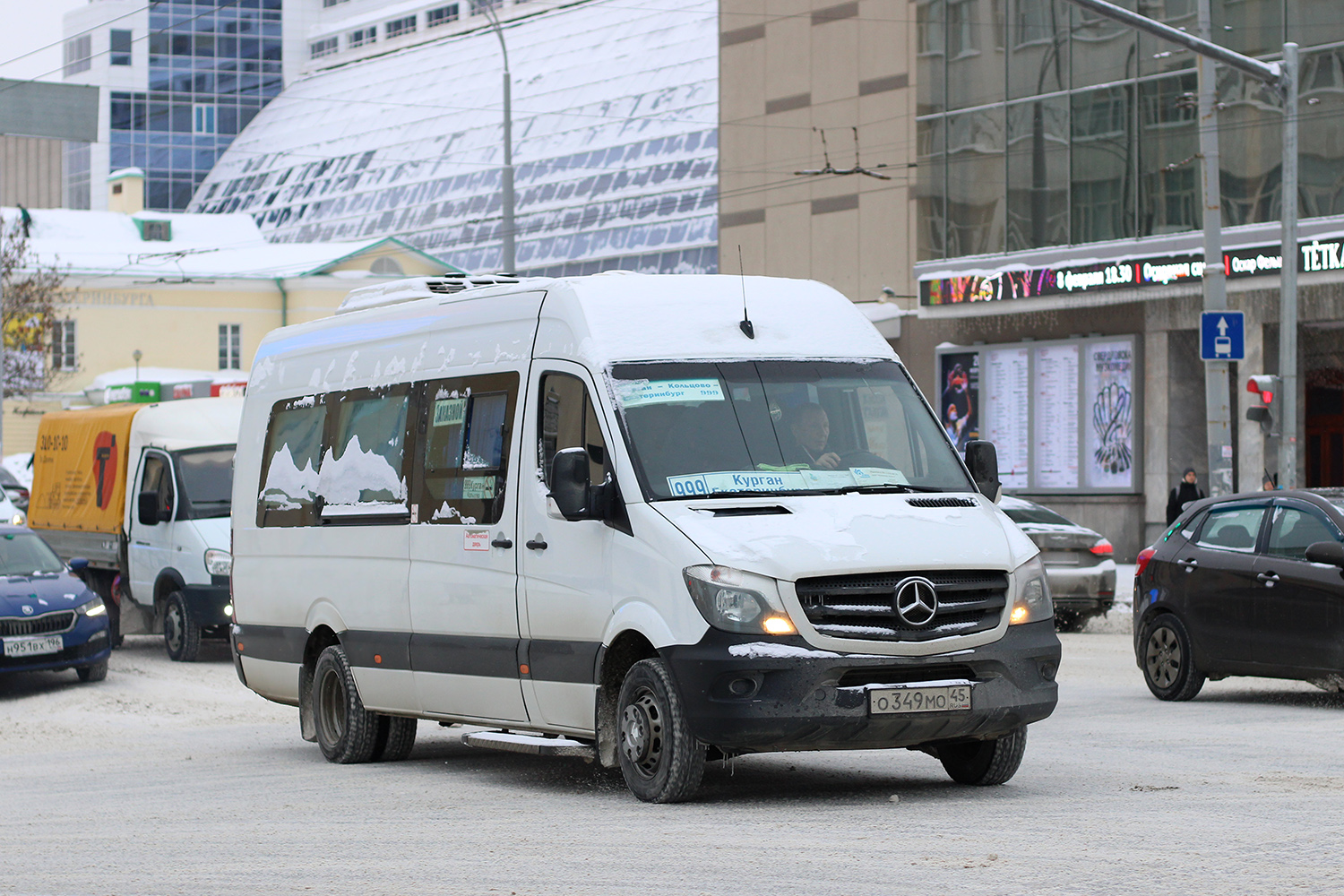 Курганская область, Луидор-223602 (MB Sprinter) № О 349 МО 45