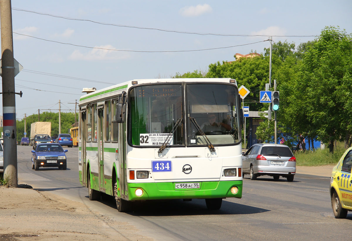 Омская область, ЛиАЗ-5256.45 № 434