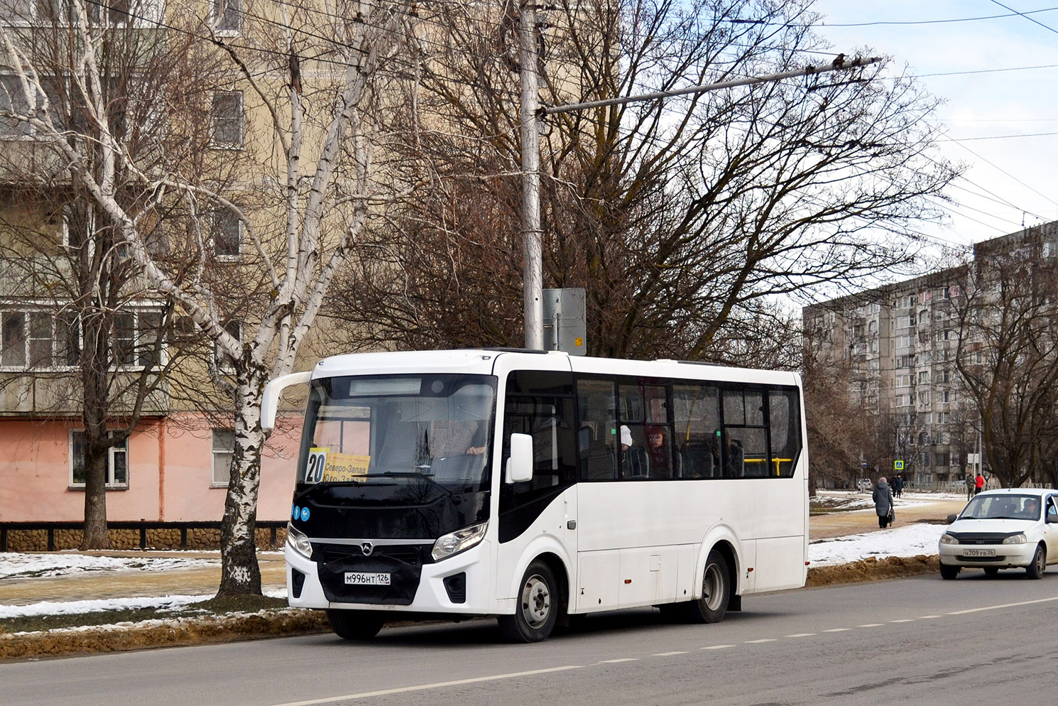 Ставропольский край, ПАЗ-320435-04 "Vector Next" № М 996 НТ 126