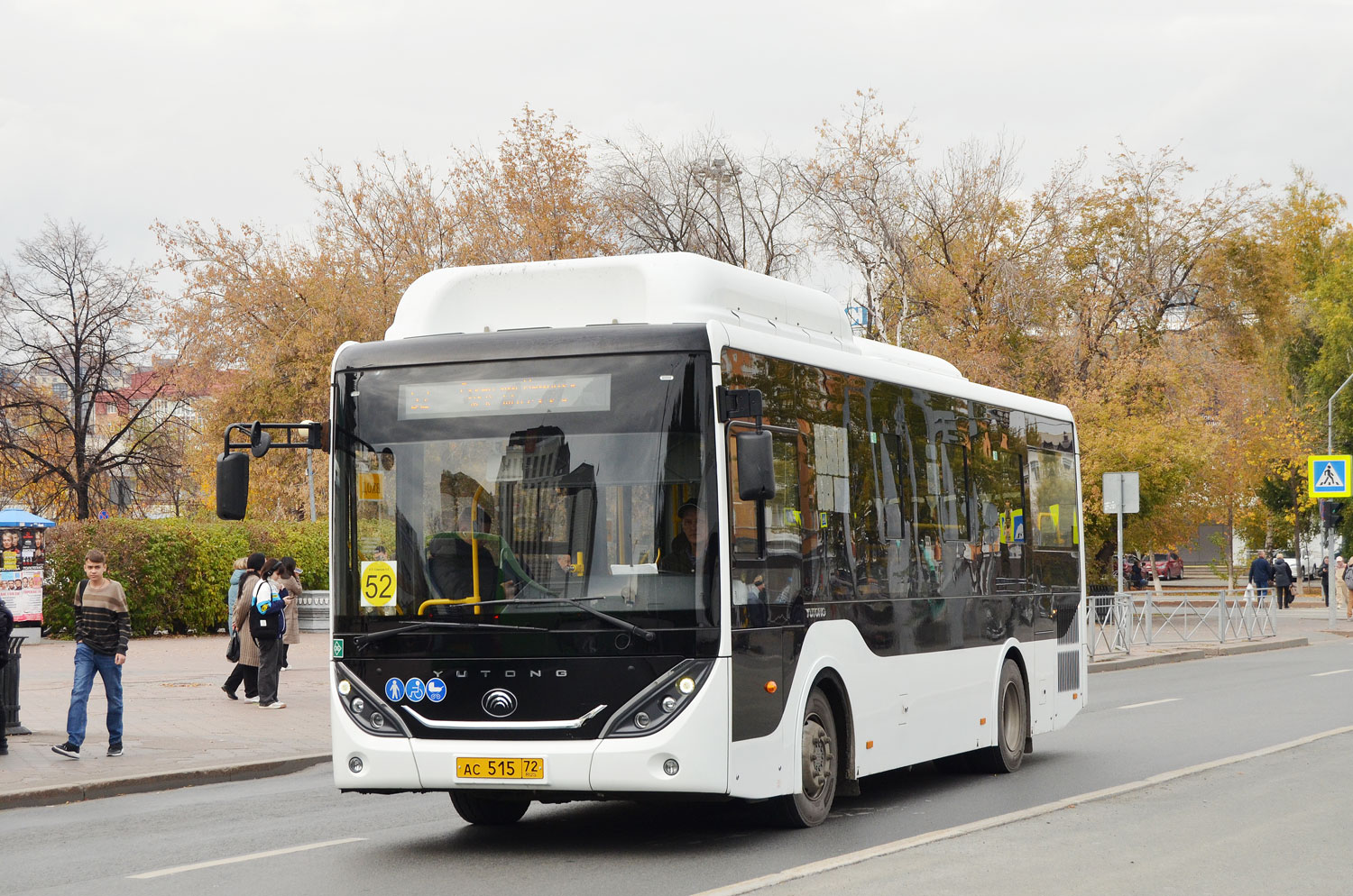 Цюменская вобласць, Yutong ZK6890HGQ № АС 515 72