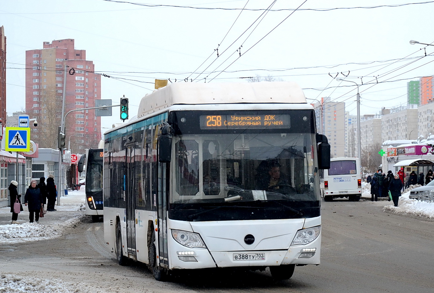 Башкортостан, Lotos-105C02 № В 388 ТУ 702