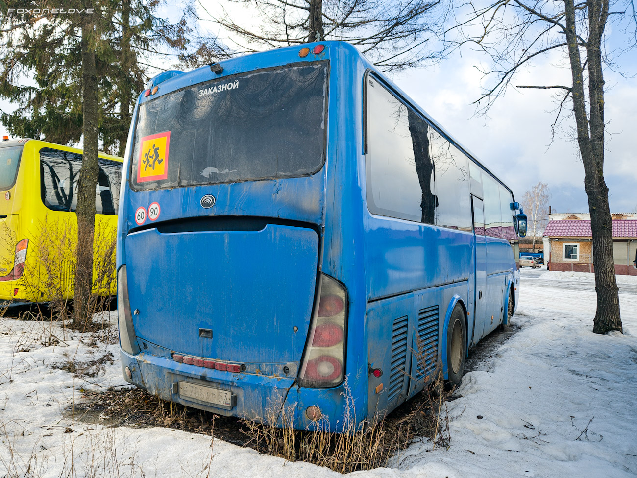 Новгородская область, Yutong ZK6899HA № Е 786 АР 53