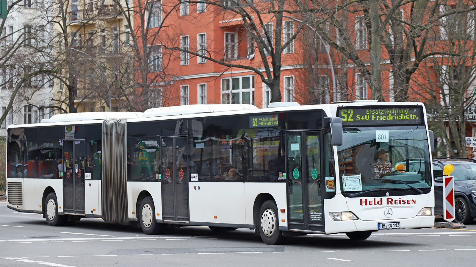 Нижняя Саксония, Mercedes-Benz O530G Citaro facelift G № HM-RQ 113; Берлин — SEV · S1 · Südkreuz <> Gesundbrunnen · 05.01.2024 — 16.02.2024
