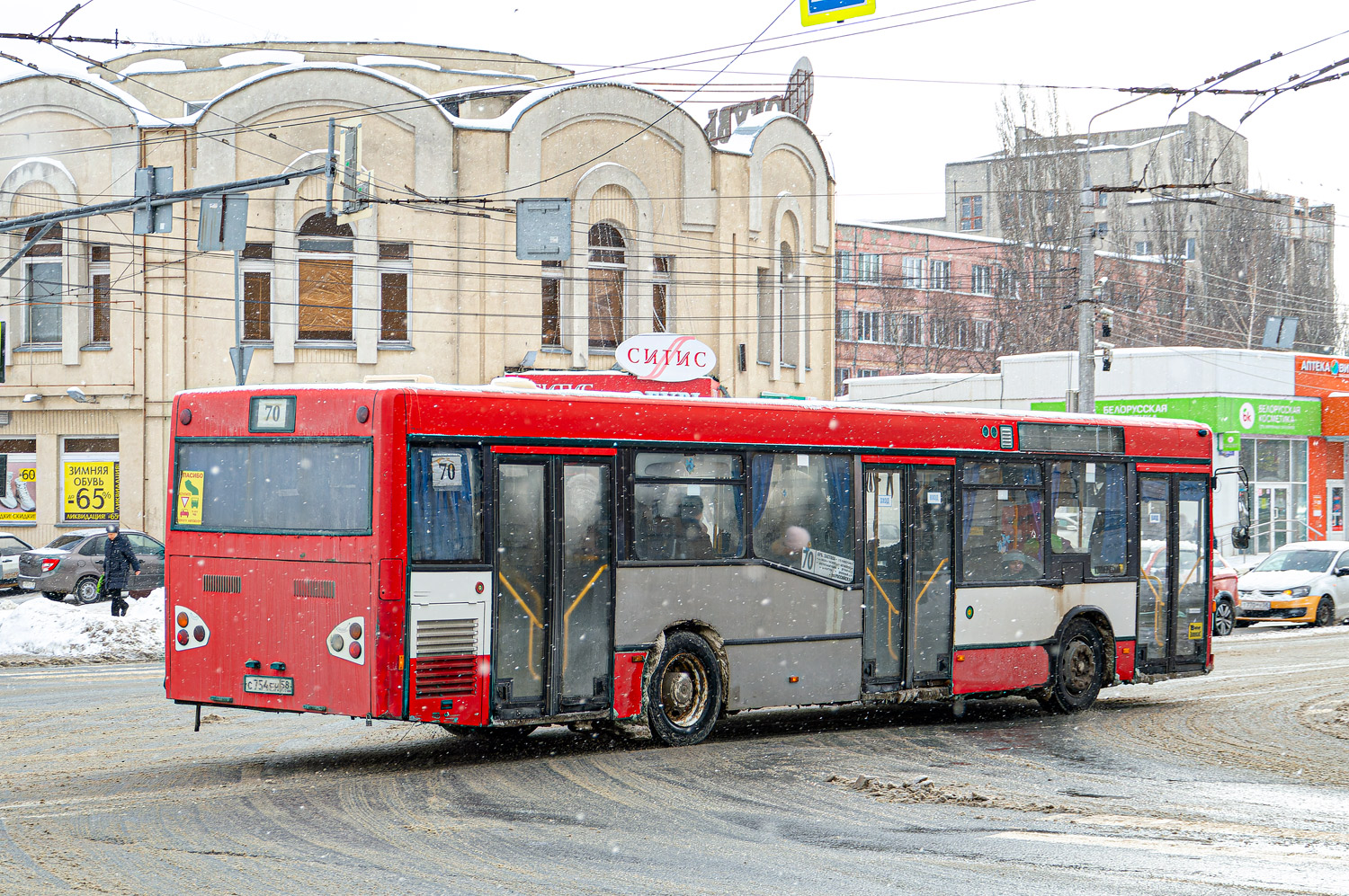 Пензенская область, Mercedes-Benz O405N2 (SAM) № С 754 ЕН 58