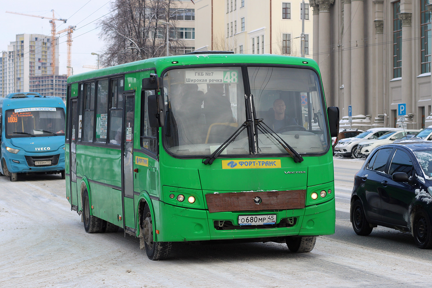 Свердловская область, ПАЗ-320412-04 "Вектор" № О 680 МР 45