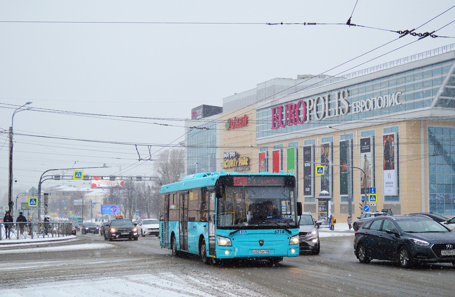 Санкт-Петербург, ЛиАЗ-4292.60 (1-2-1) № 6714