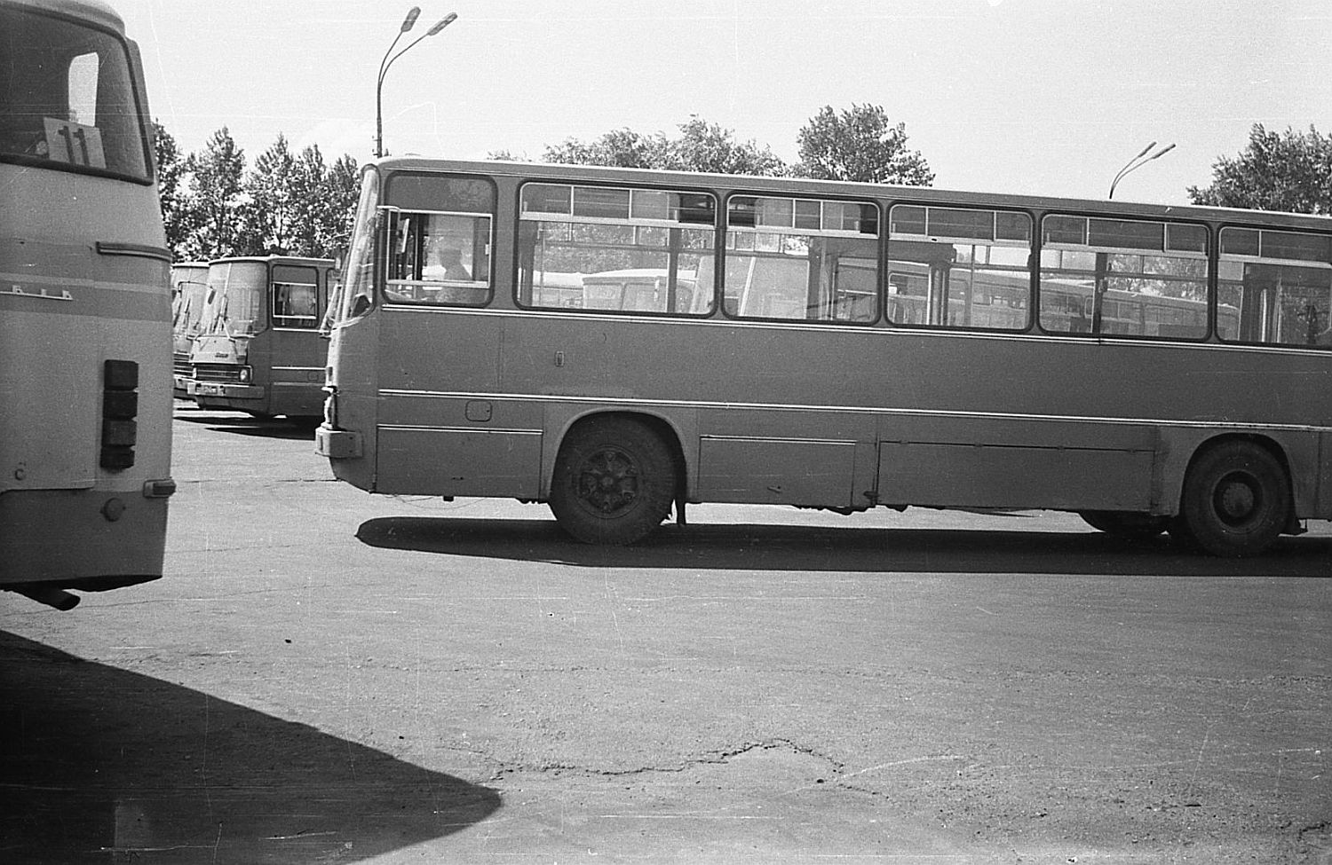 Санкт-Петербург, ЛАЗ-695Н № 3245; Санкт-Петербург — Автобусные станции; Санкт-Петербург — Старые фотографии