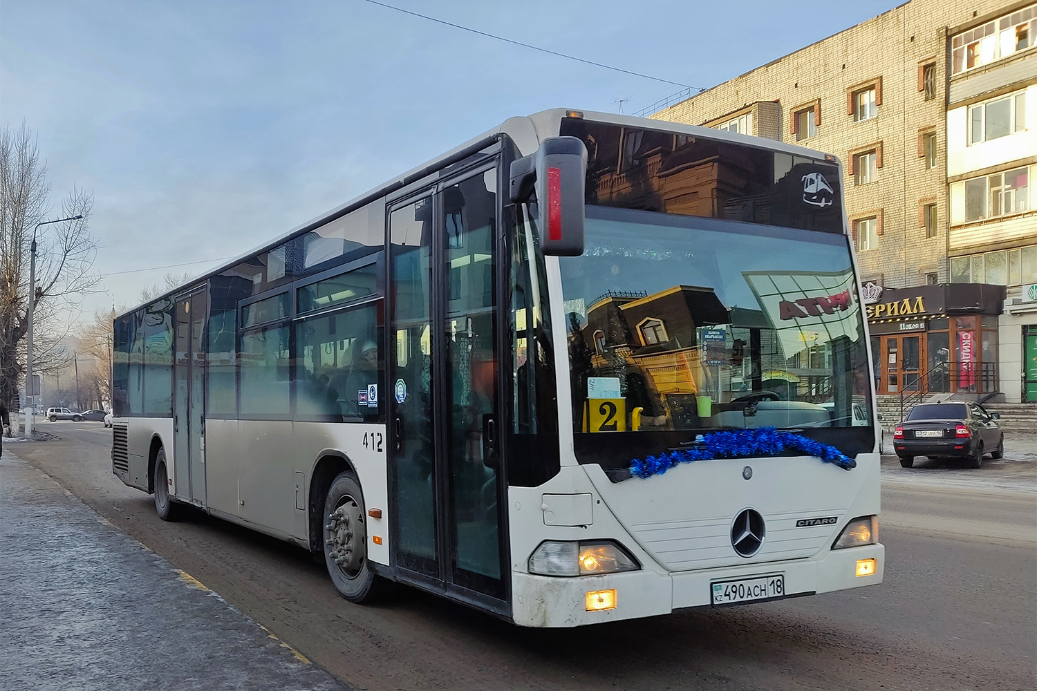 Абайская область, Mercedes-Benz O530Ü Citaro Ü № 412