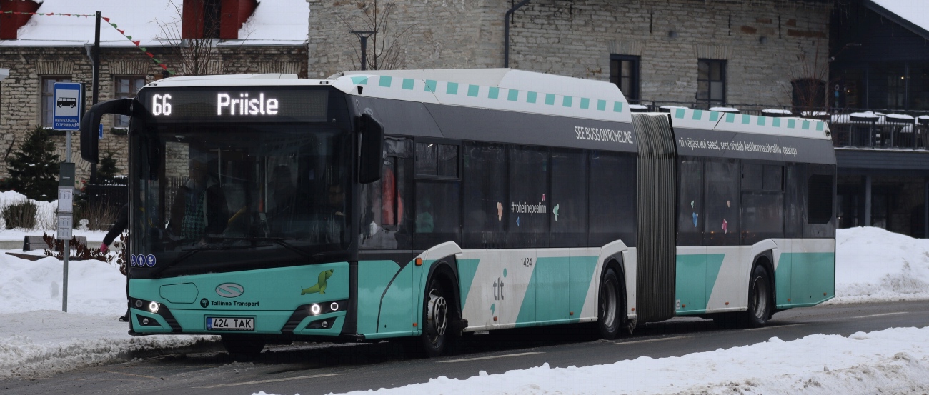 Эстония, Solaris Urbino IV 18 CNG № 1424