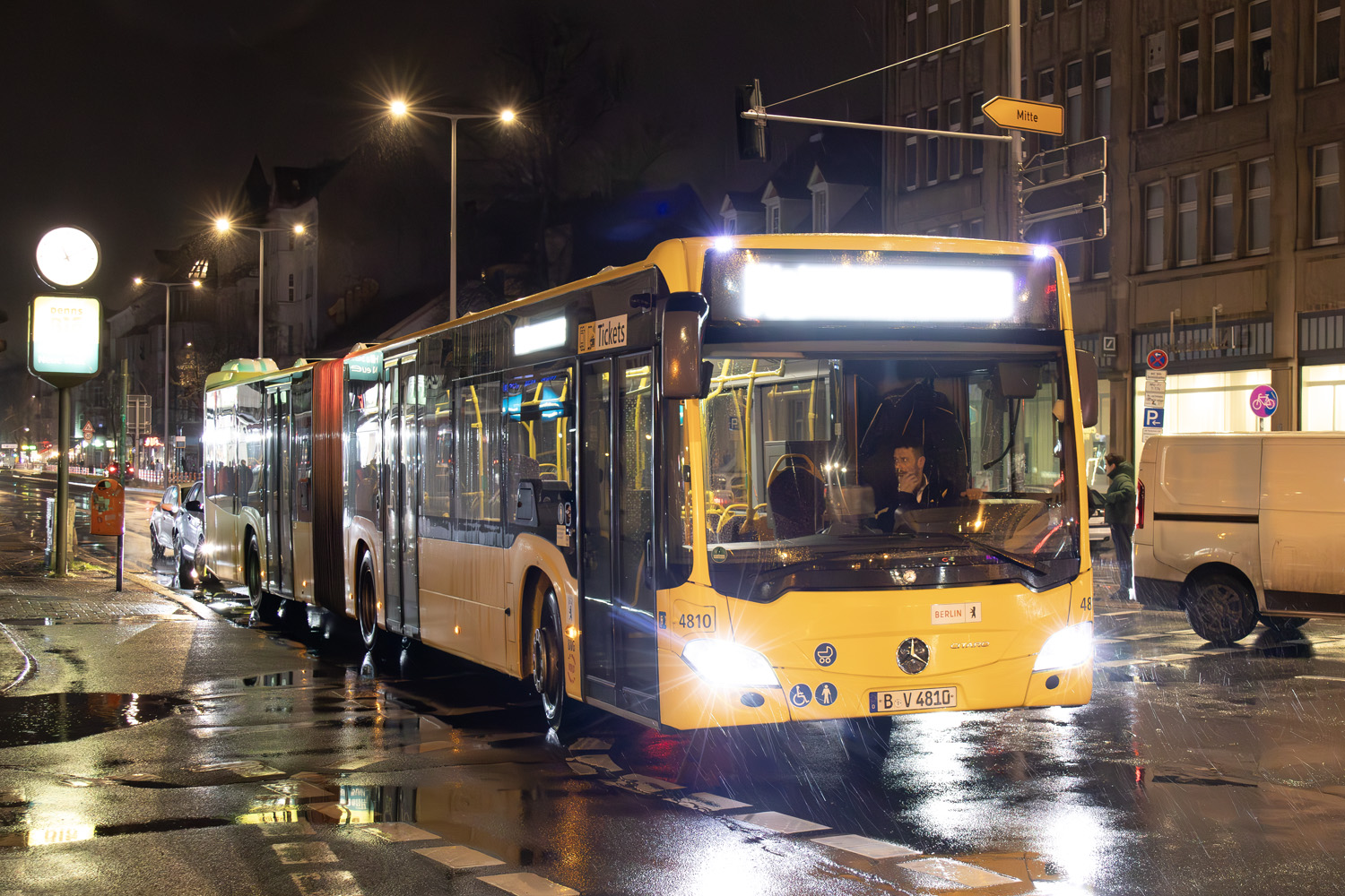 Берлин, Mercedes-Benz Citaro C2 G № 4810; Берлин — SEV · U7 · Hermannplatz <> Britz-Süd · 14.01.2024 — 16.02.2024