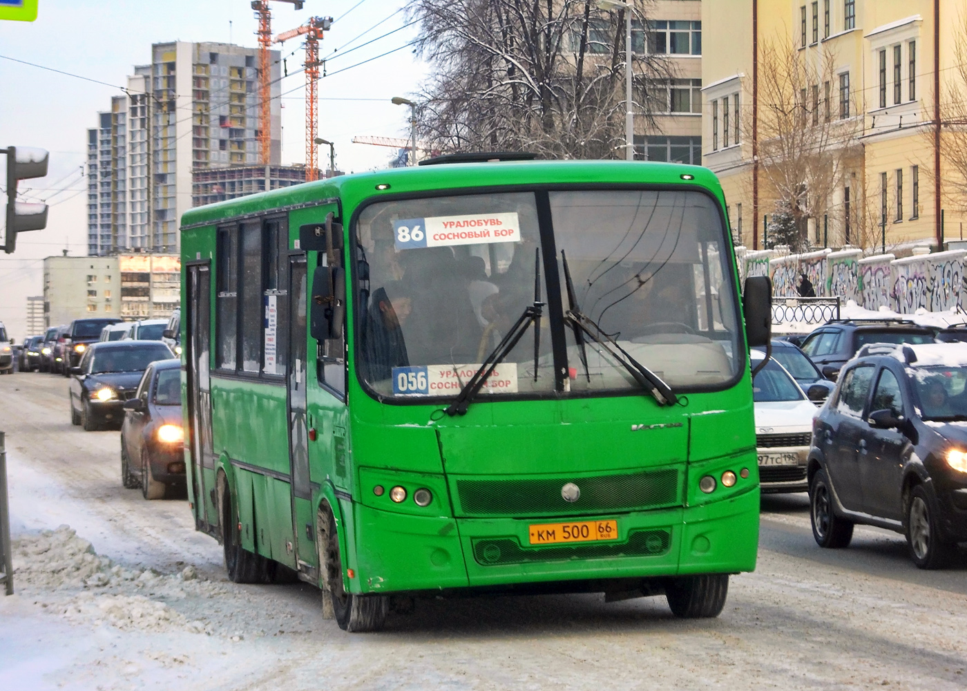 Свердловская область, ПАЗ-320414-04 "Вектор" (1-2) № КМ 500 66